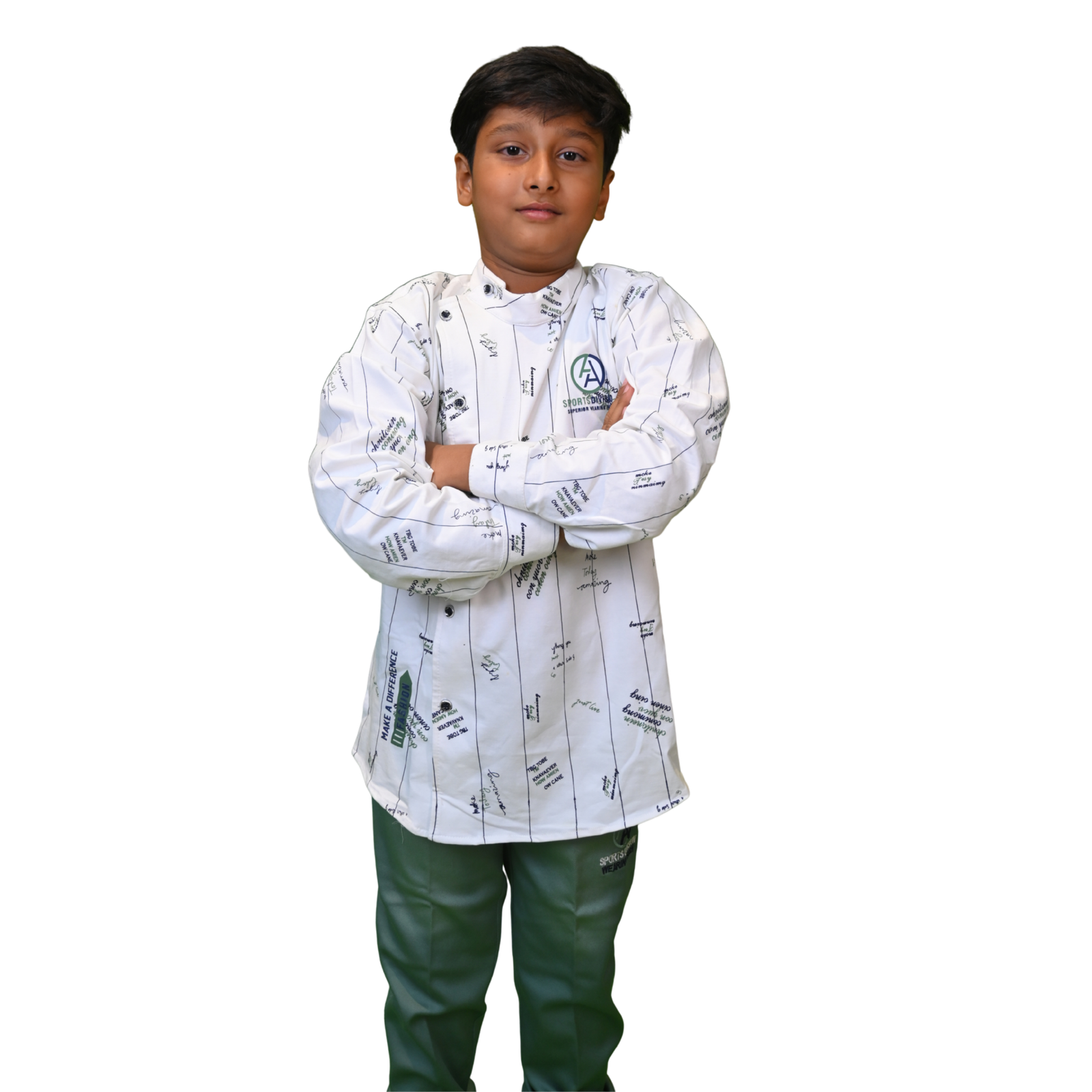 Boys Cotton Full Sleeve Shirts and Full Cotton Pants - Image 5