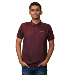 Men's Sports Casual Polo T-Shirt – Chocolate Color
